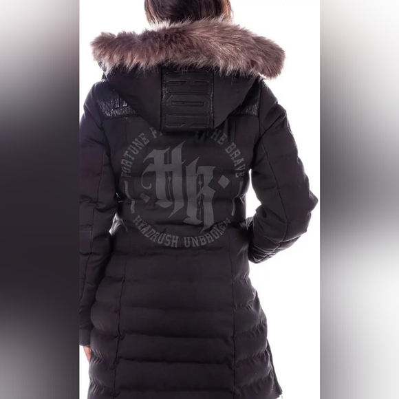 💥💥 needs to go.💥 Gorgeous ❤️ Headrush Brand down winter parka  xs HOST PIC🤎 - Picture 3 of 8
